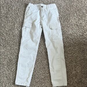 American Eagle Outfitters White Cargo Pants